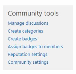 community tools